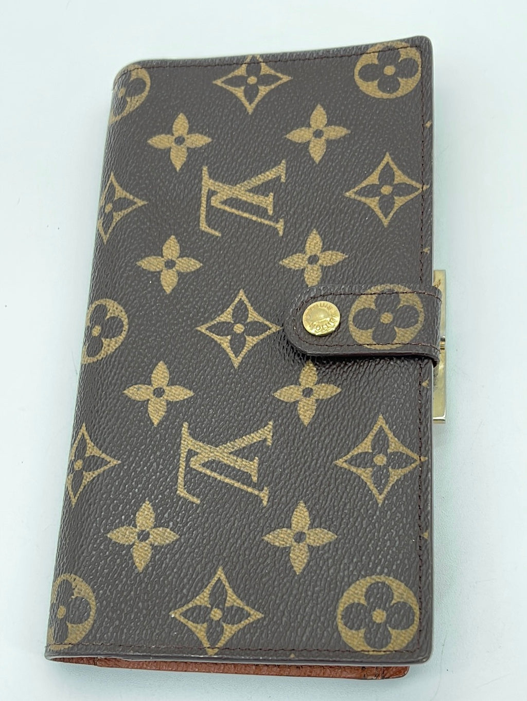 Preloved Louis Vuitton Monogram French Kiss Lock Long Wallet BK9B8HH 061124 H