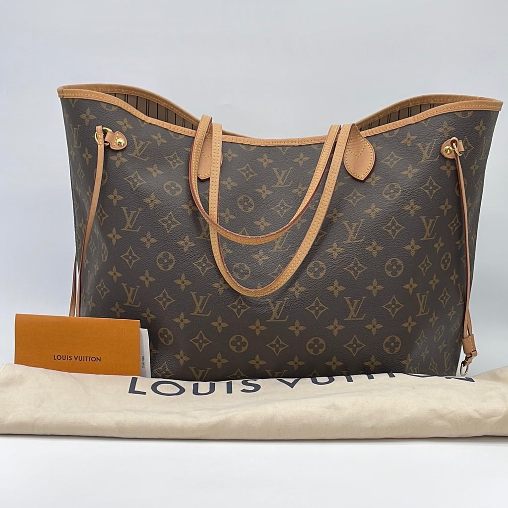 PRELOVED Louis Vuitton Monogram Canvas Neverfull GM Tote Bag XJ284DT 040924 P