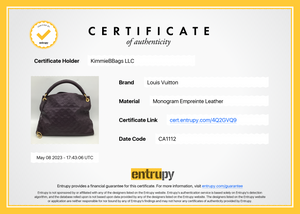 PRELOVED Louis Vuitton Artsy Cream Monogram Empreinte Leather MM Handb –  KimmieBBags LLC