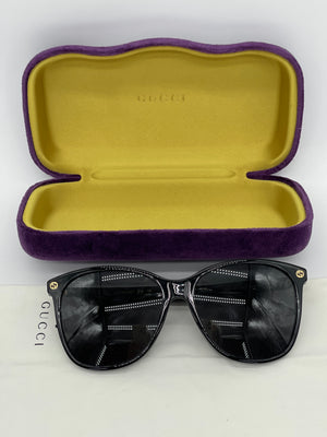 PRELOVED Gucci Black Sunglasses ZJ5178E23N 081224 H