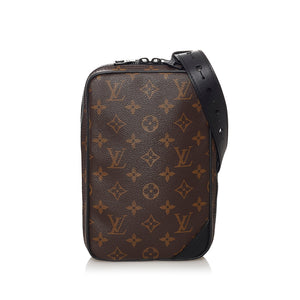 Louis Vuitton Utility Side Bag Monogram Brown