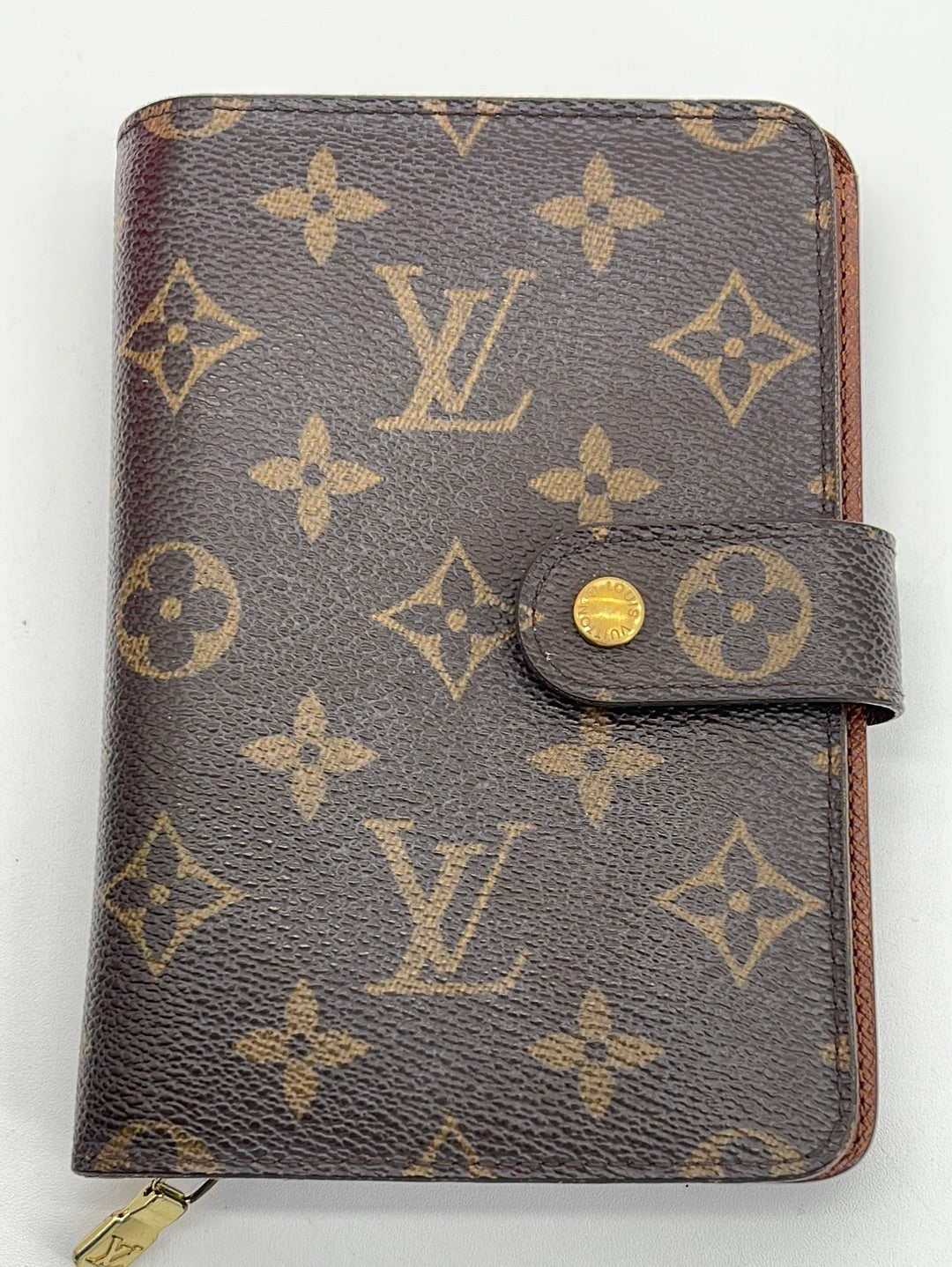 LOUIS VUITTON Vintage Porte Papier Zippy Wallet, Monogram