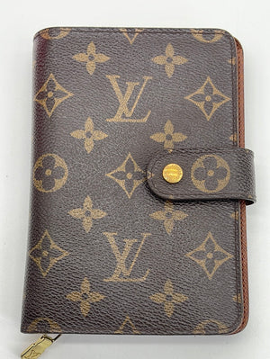 Shop Louis Vuitton Discovery Monogram Canvas Leather Folding