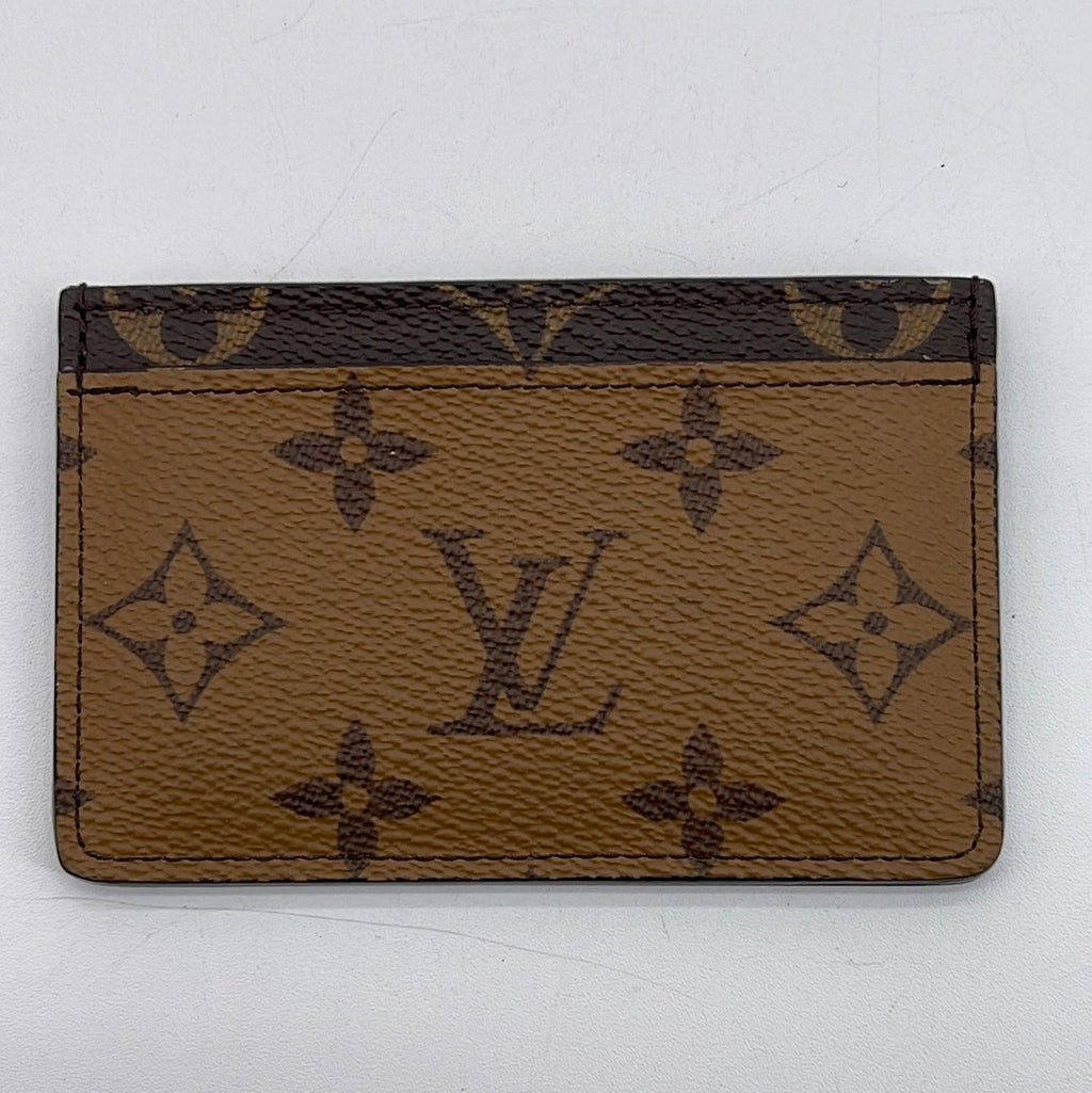 Preloved Louis Vuitton Reverse Monogram Canvas Card Holder HWMVGDG 040924 P