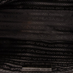 Prada Tessuto Impuntu Black Nylon Tote Bag