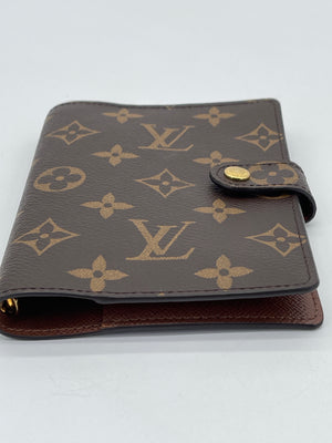 Preloved Louis Vuitton Monogram Agenda PM Day Planner Cover with Initials M.H 69KB2WC 061724 H