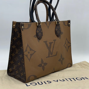 Louis Vuitton OnTheGo Reverse Monogram MM Tote