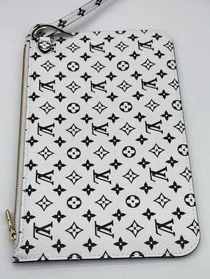 LOUIS VUITTON Game On Neverfull MM White, FASHIONPHILE