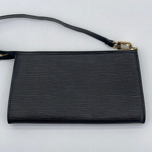 Louis Vuitton Black Epi Leather Pochette Accessoires