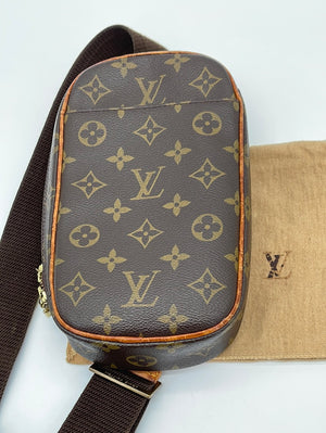 H PRELOVED Louis Vuitton Gange Monogram Crossbody Shoulder Bag 9XBDM7K 051424