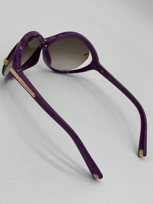 Preloved Louis Vuitton Purple Dapfne Z0526E Sunglasses. J0113 091824 H