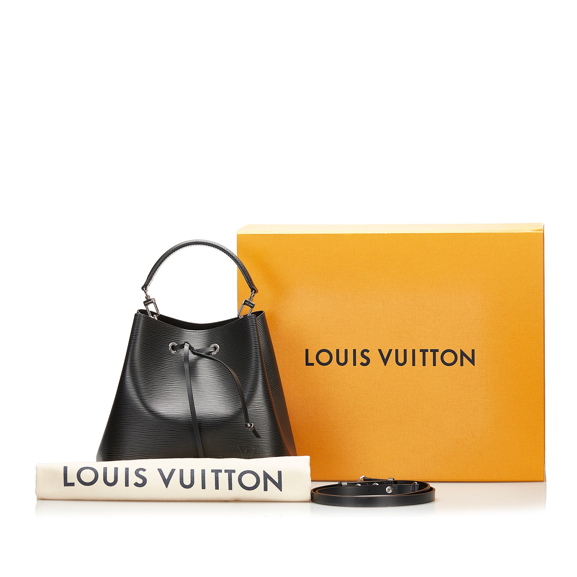 Louis Vuitton EPI NeoNoe Rose Ballerine Orange