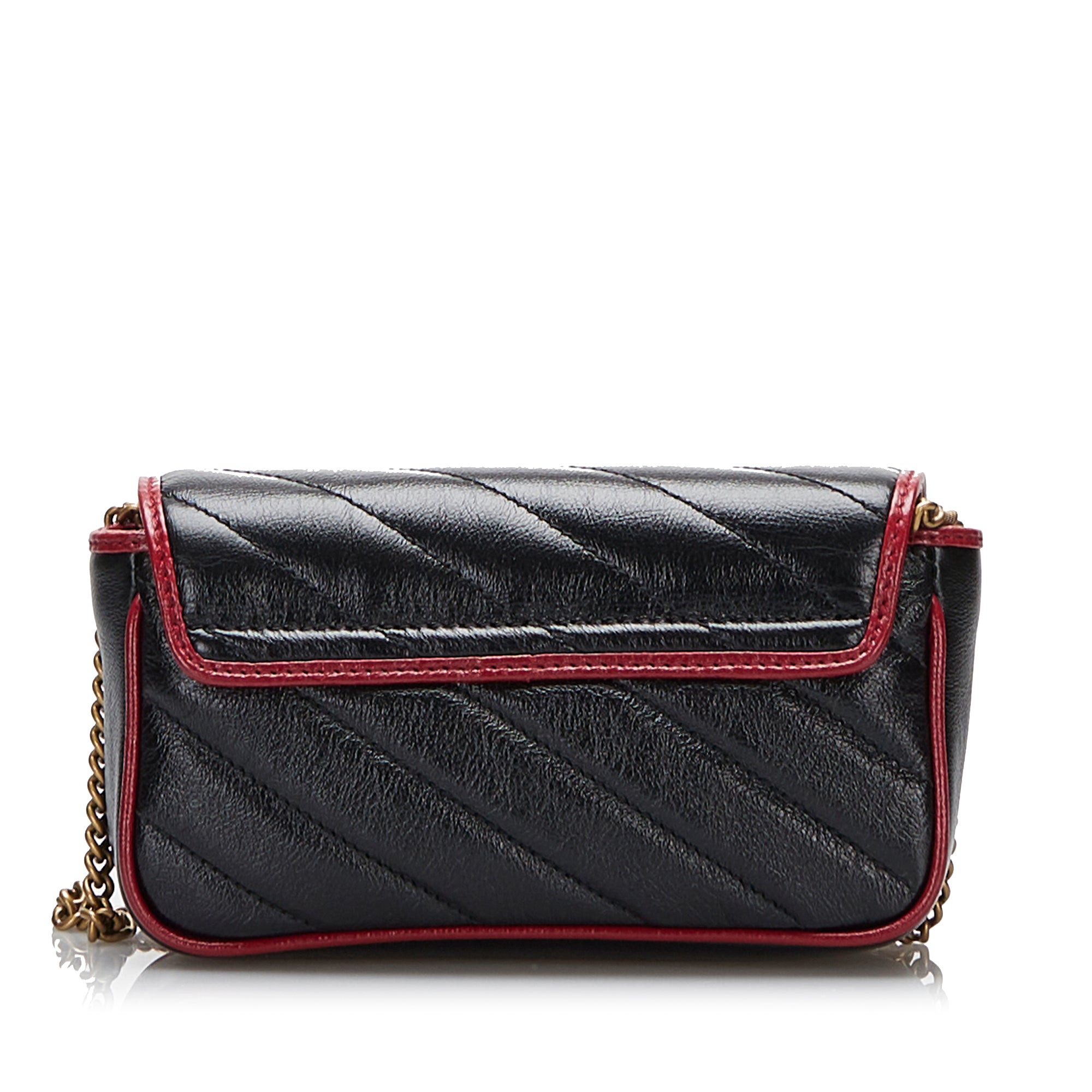 Red Gucci Small GG Marmont Matelasse Crossbody – Designer Revival