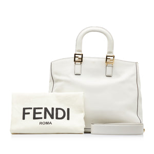 Preloved Fendi Ivory Medium Glacier Tote. 8BH368A9YO20812085 091624 Y