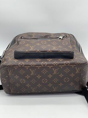 Preloved Louis Vuitton Josh Backpack Macassar Monogram Canvas DX72V63 112224 H