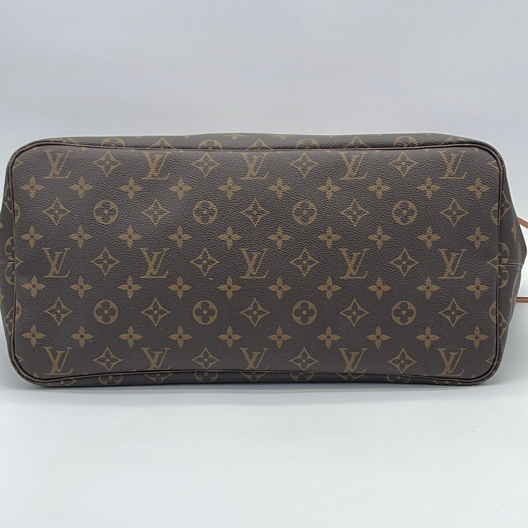 Preloved Louis Vuitton Monogram Canvas Neverfull GM Tote Bag TJ4114 102423