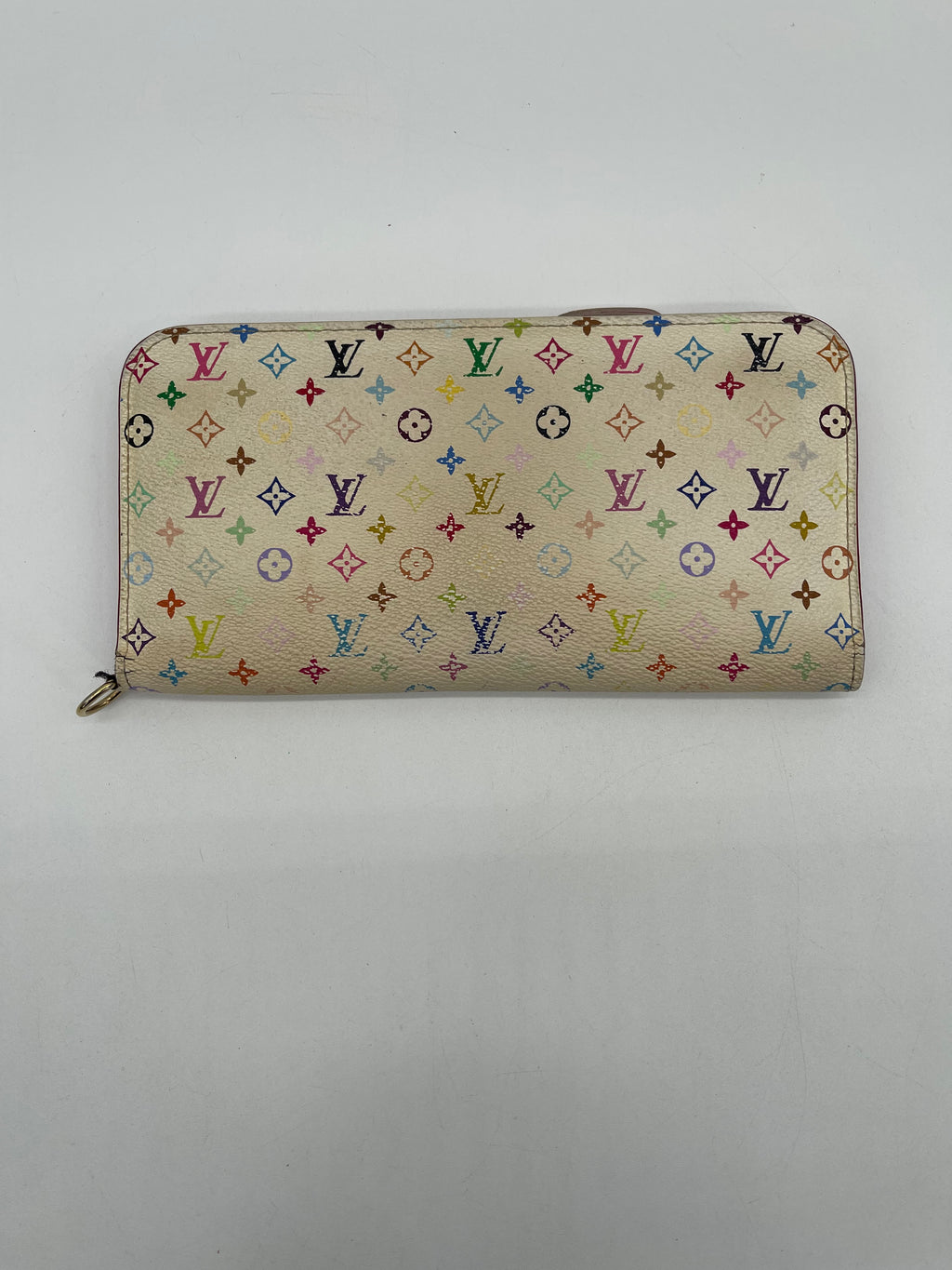 SUPER LOVED Louis Vuitton White Multicolor Insolite Wallet CA2039 083024 H