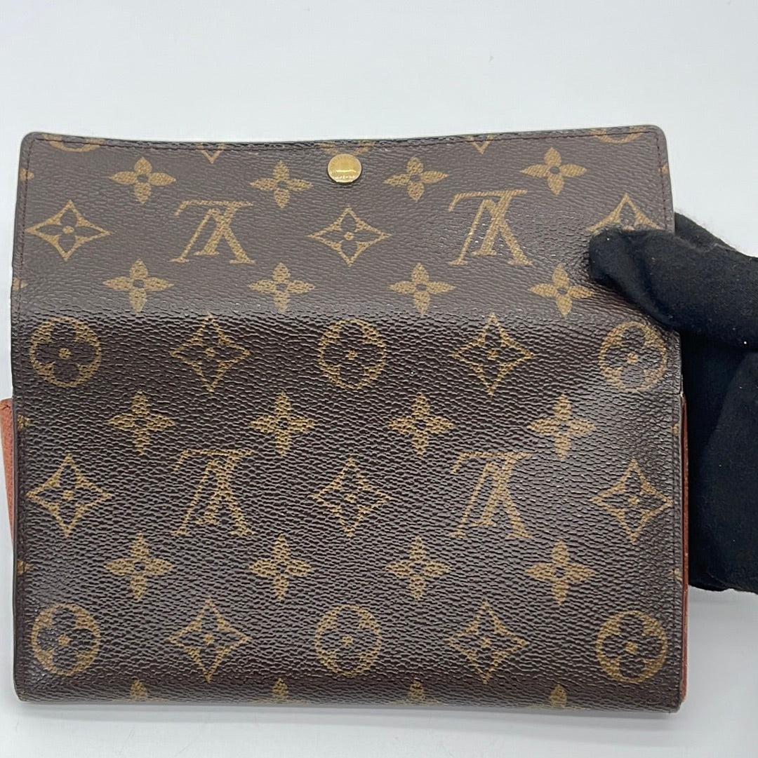 H PRELOVED Louis Vuitton Monogram Sarah Wallet QJDGV7K 051424