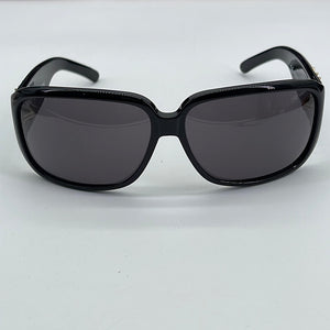 Yves Saint Laurent Gold Logo Black Sunglasses