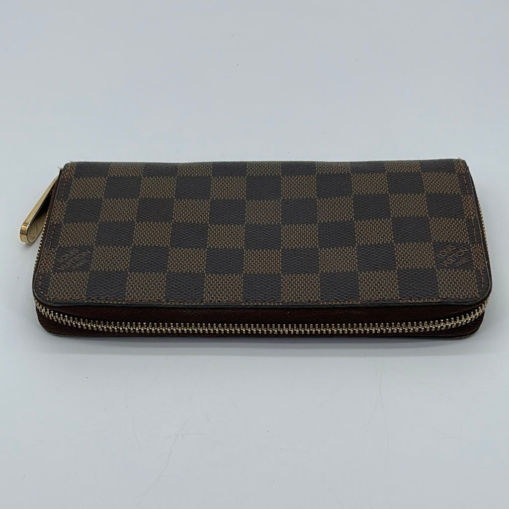 PRELOVED Louis Vuitton Damier Ebene Zippy Wallet W7XKDT6 041024 P