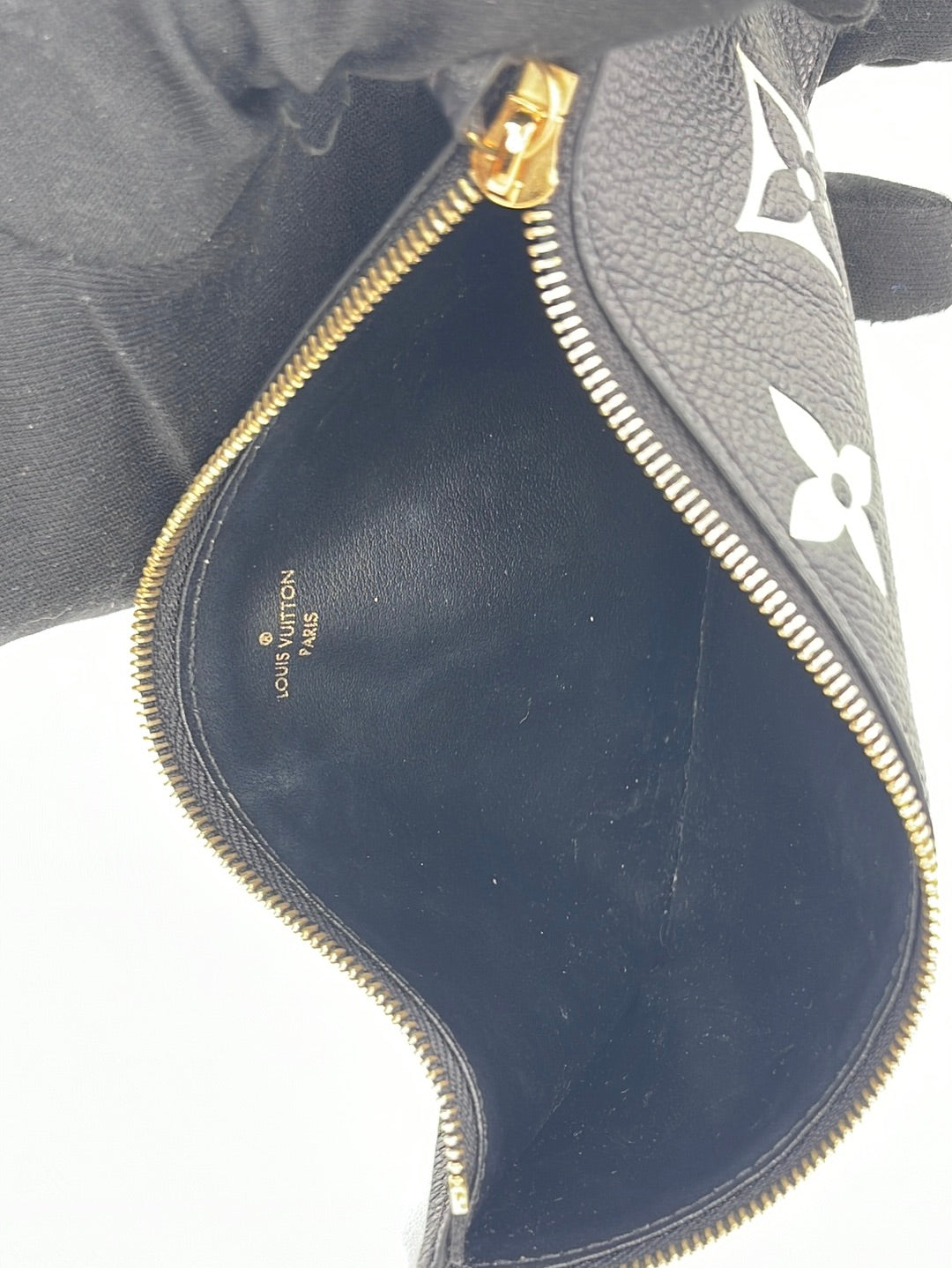 Louis Vuitton Felicie Zippred Pouch Insert Monogram Vernis Leather