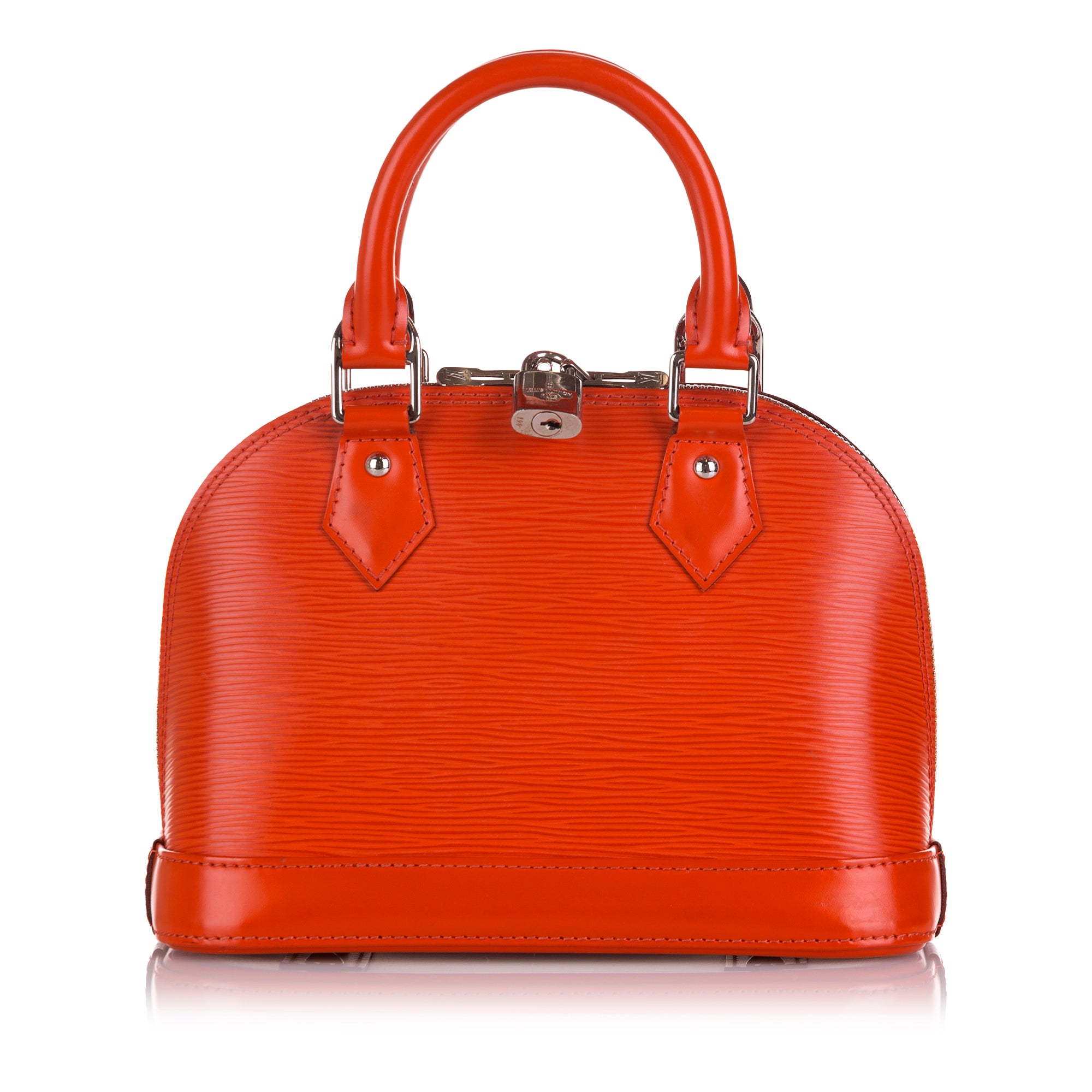 Louis Vuitton, Bags, Louis Vuitton Epi Leather Alma Pm Orange