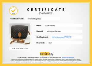 Louis Vuitton Cartouchiere, Authenticity Guaranteed