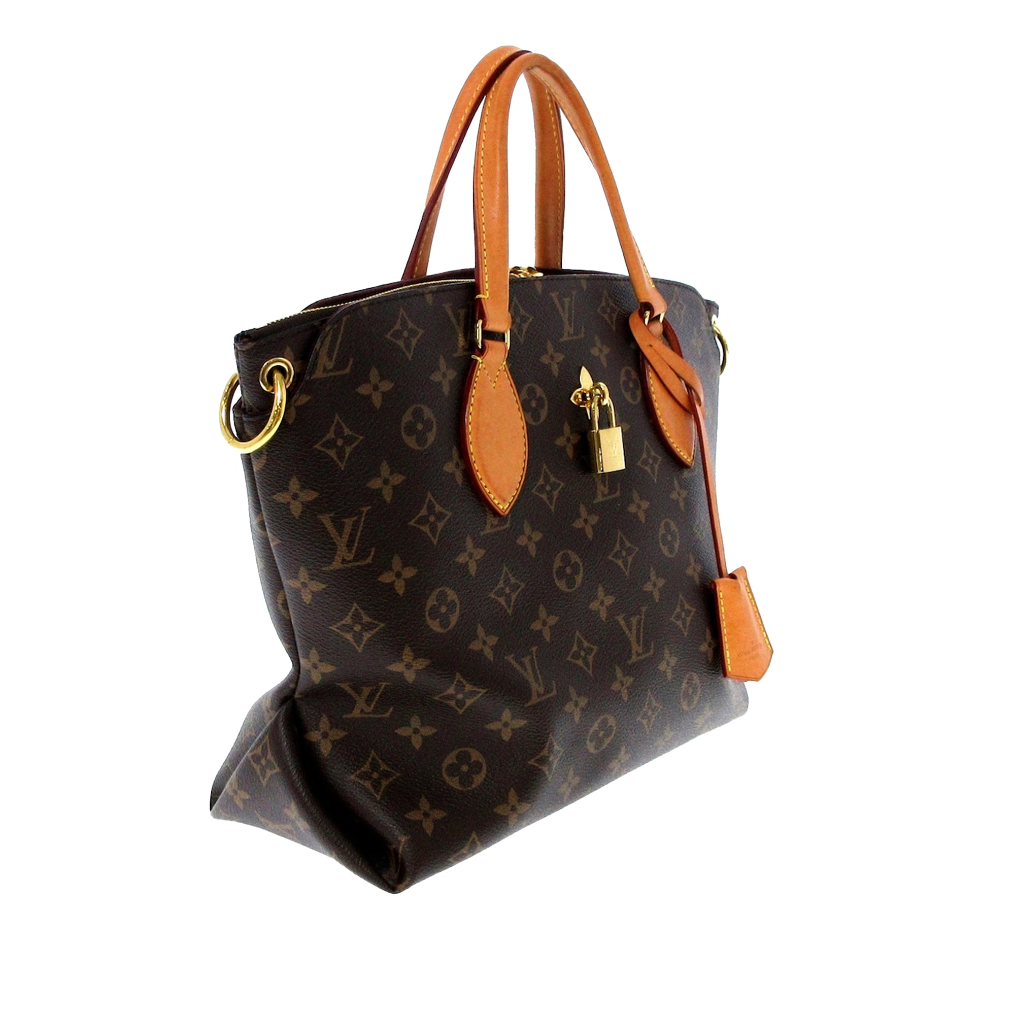 Louis Vuitton Flower Hobo Shopping Bag