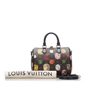 Louis Vuitton x Fornasetti Speedy Bandouliere 25 Multicolour Monognram