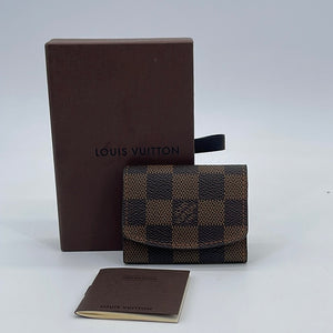 Louis Vuitton Cufflinks Case Damier Graphite