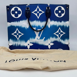 Preloved Louis Vuitton Onthego Tote Limited Edition by The Pool Monogram Giant GM Tote J2XV687 100623