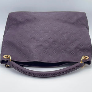 LOUIS VUITTON Black Leather Empreinte Artsy MM Monogram Handbag – Kouture  Consignment & New