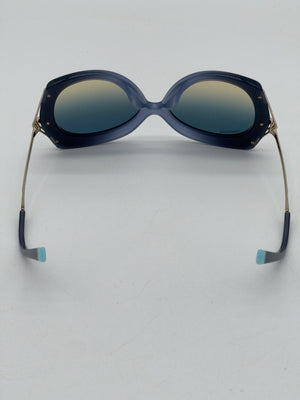 Preloved Tiffany & Co. Blue Gradient with Gold Hardware Sunglasses. BT14601822 091124 H