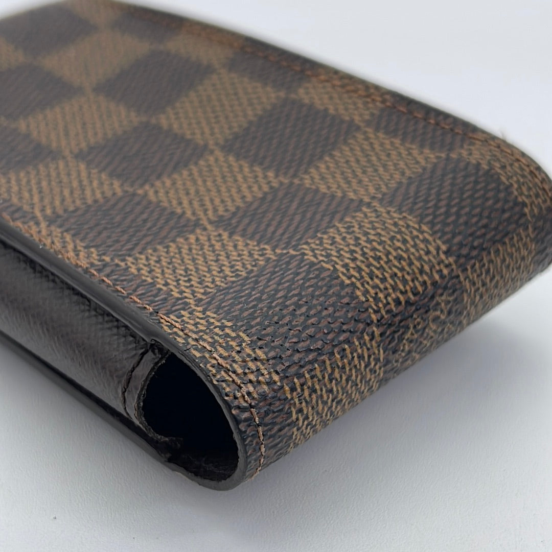 Vintage Louis Vuitton Damier Ebene (Tobacco) Small Case CT1013