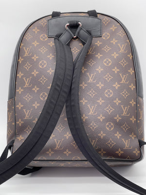 Preloved Louis Vuitton Josh Backpack Macassar Monogram Canvas DX72V63 112224 H