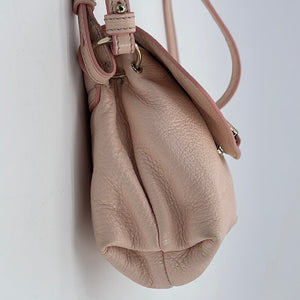 Preloved Chloe Pink Lily Leather 2Way Shoulder Bag 11351655859