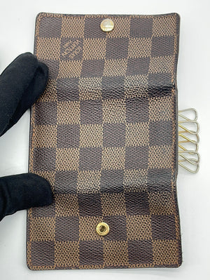 Louis Vuitton, Bags, Louis Vuitton Key Pouch Damier Graphite