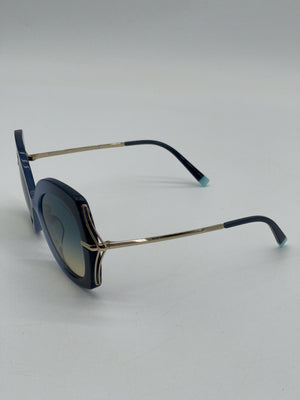 Preloved Tiffany & Co. Blue Gradient with Gold Hardware Sunglasses. BT14601822 091124 H