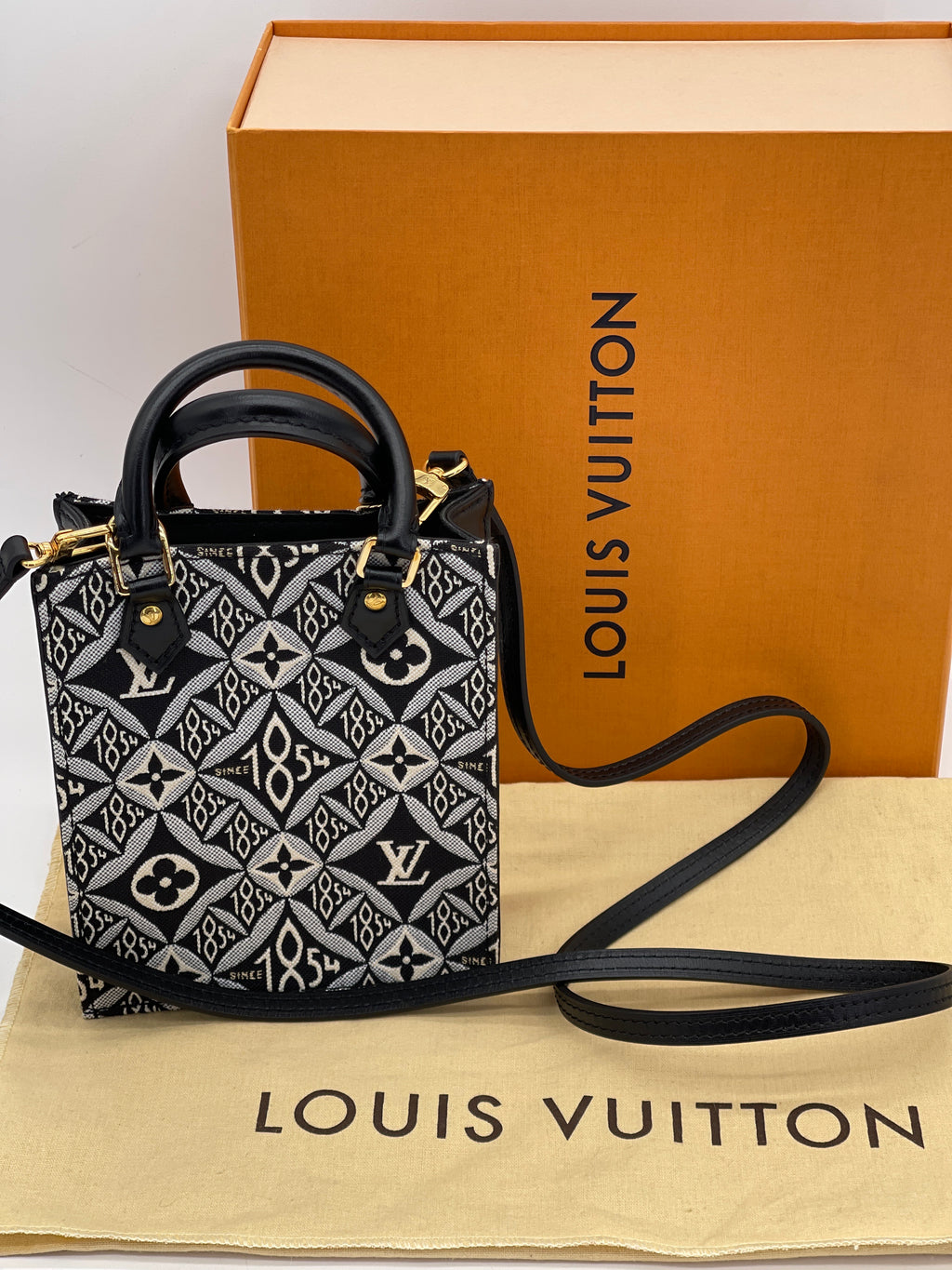Preloved (LIKE NEW) Louis Vuitton "I love 1854" Petit Sac Plat Tote KWWXRMX 072524 P