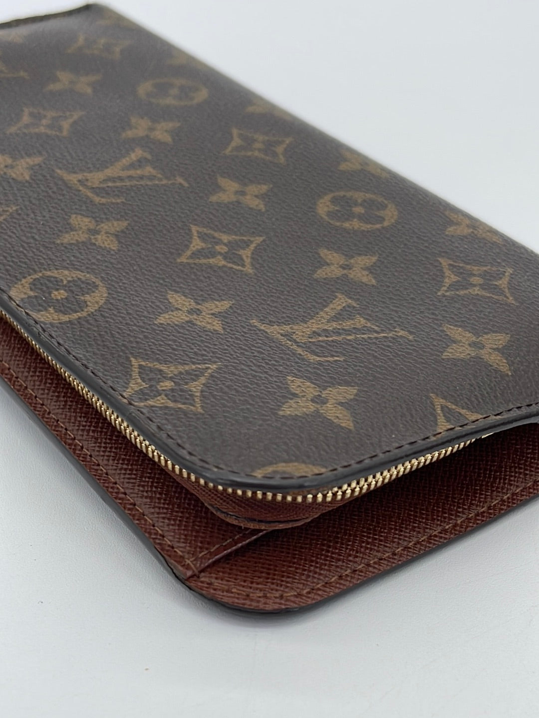 Louis Vuitton Ikat Insolite Wallet, Monogram with Blue, Preowned in