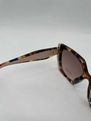 Like New Prada Caramel Tortoise Sunglasses SPR15W-F 01R-0A6 090524 H