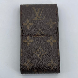 Preloved Louis Vuitton Monogram Tobacco Case CT0129 100223