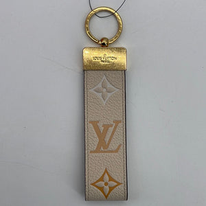 Preloved Louis Vuitton Beige Maxi Dragonne Key Holder 163 040924 P