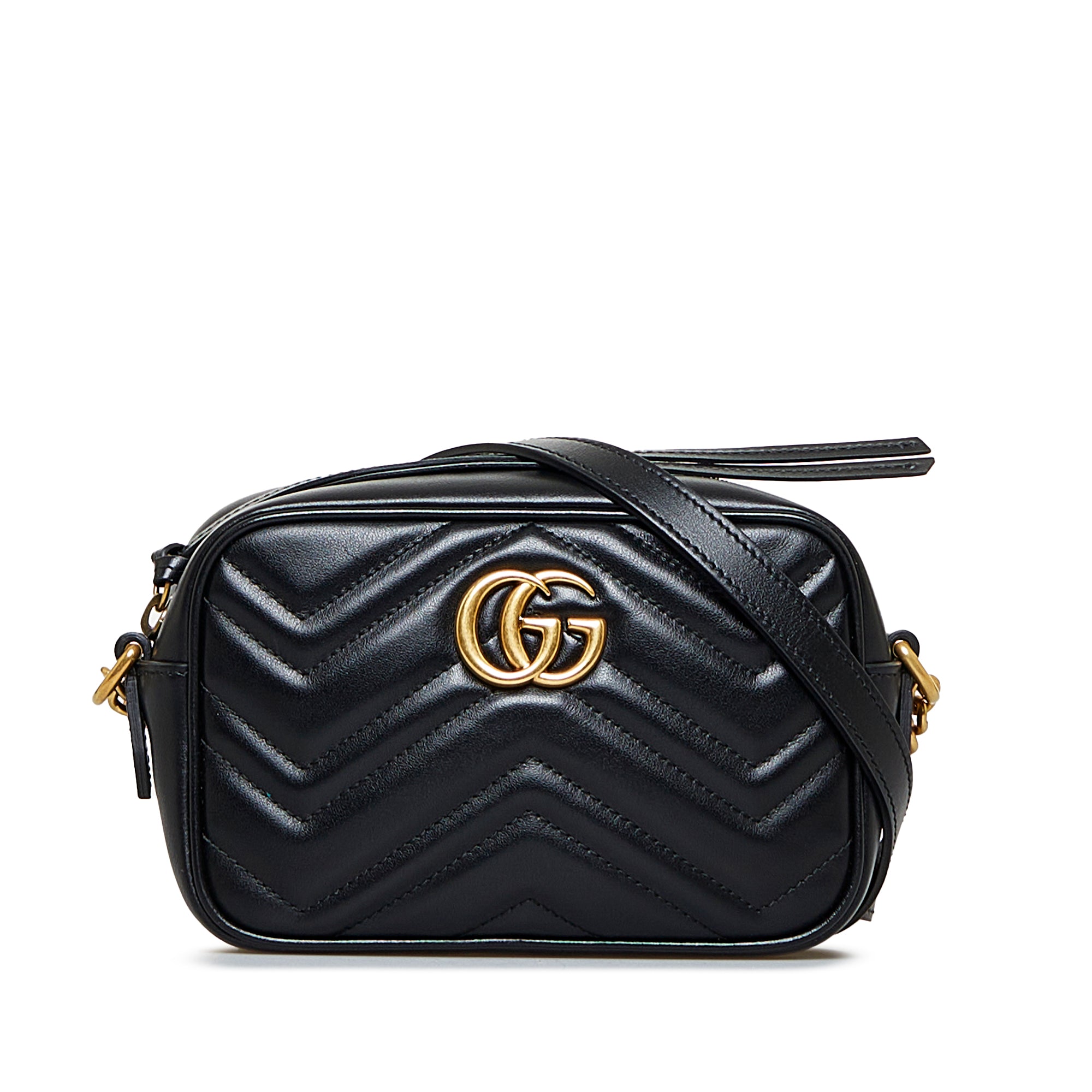 Gucci GG Marmont patent-leather Mini Bag - Farfetch