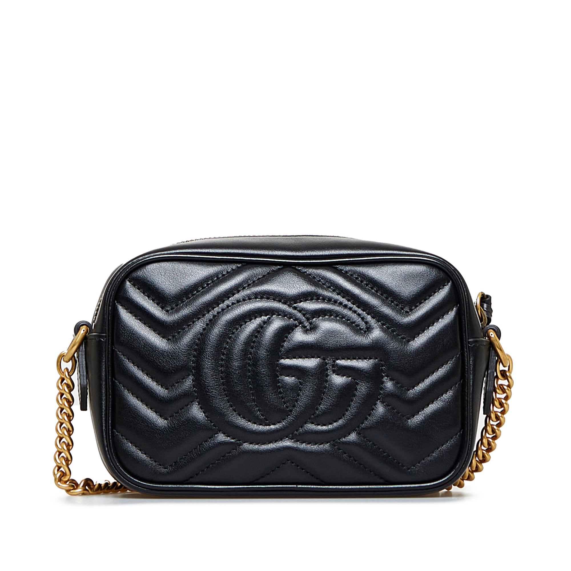 Gucci GG Marmont patent-leather Mini Bag - Farfetch
