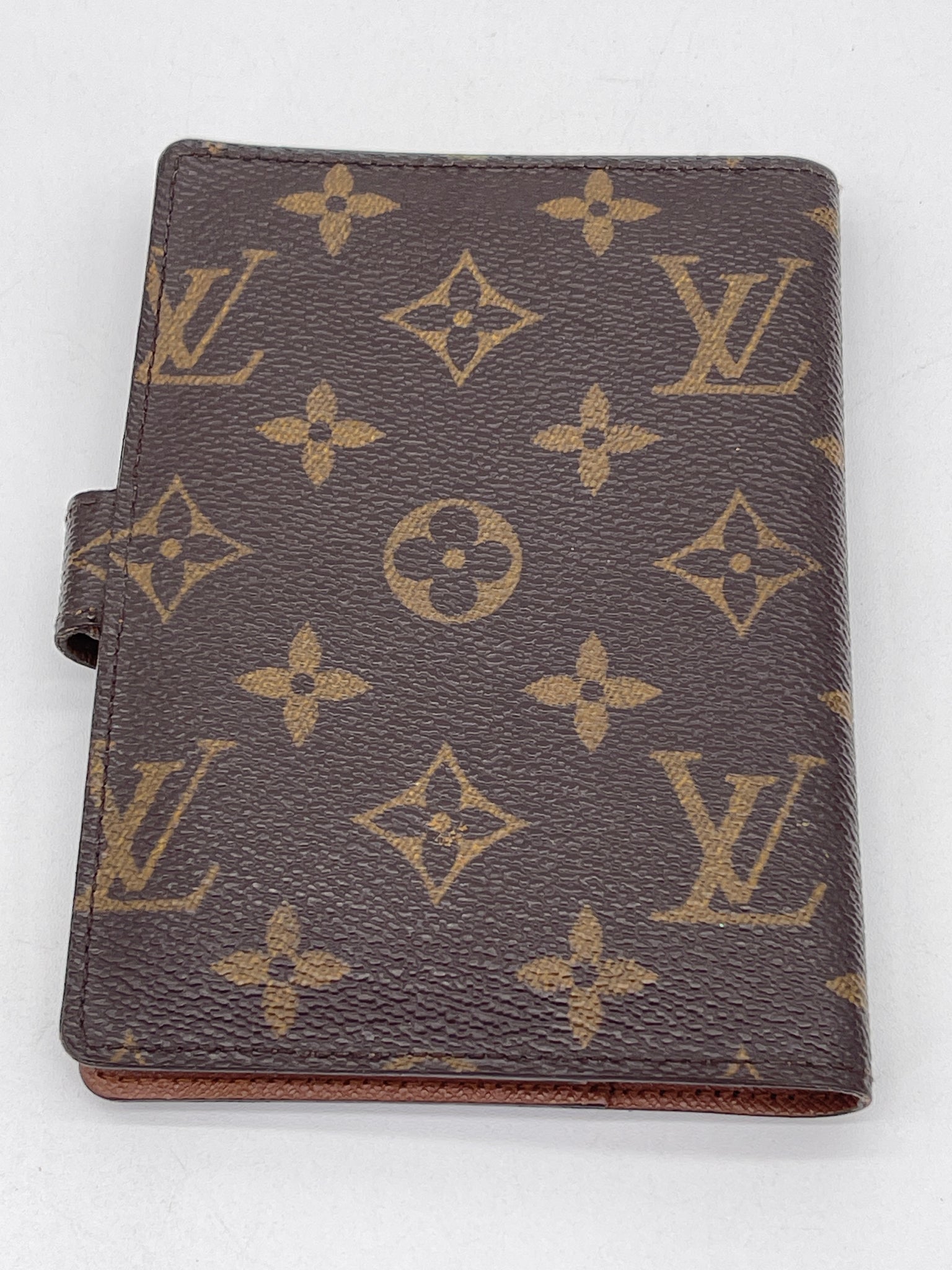 Preloved Louis Vuitton Monogram Agenda PM Day Planner Cover with Initials Y.I . 9KTTM9V 072324 H