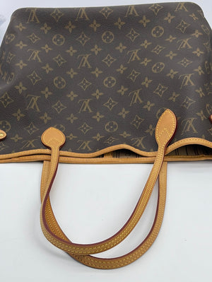 Louis Vuitton, Bags, 22 Authentic Louis Vuitton Monogram Neverfull Mm