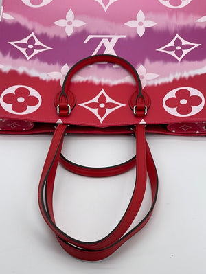 Louis Vuitton OntheGo OTG GM in Rouge Escale Giant Monogram - SOLD