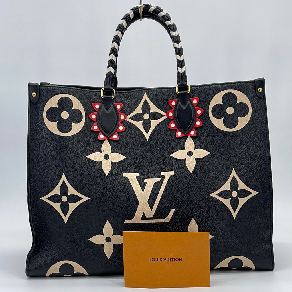Preloved Louis Vuitton Santa Monica Monogram Beige Vernis Clutch with –  KimmieBBags LLC