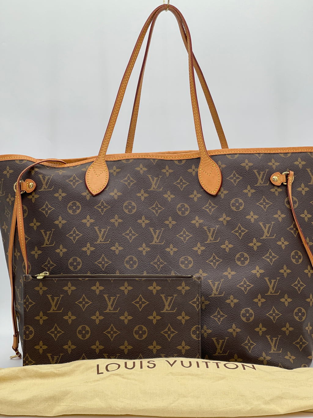 PRELOVED Louis Vuitton Monogram Canvas Neverfull GM Tote with Pouch H9VW74T 061724 P